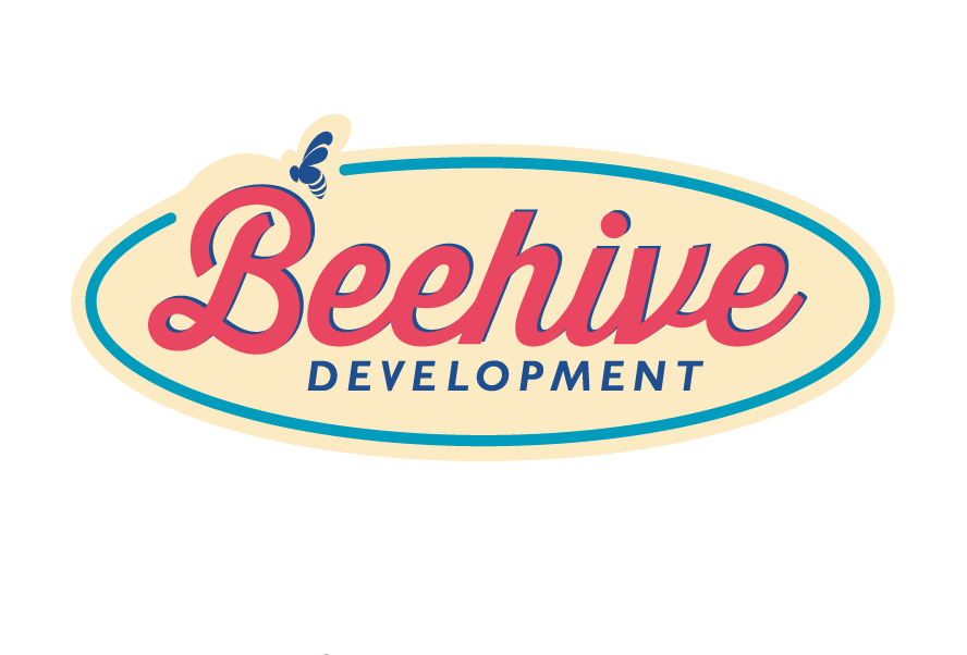 beehive development logo design